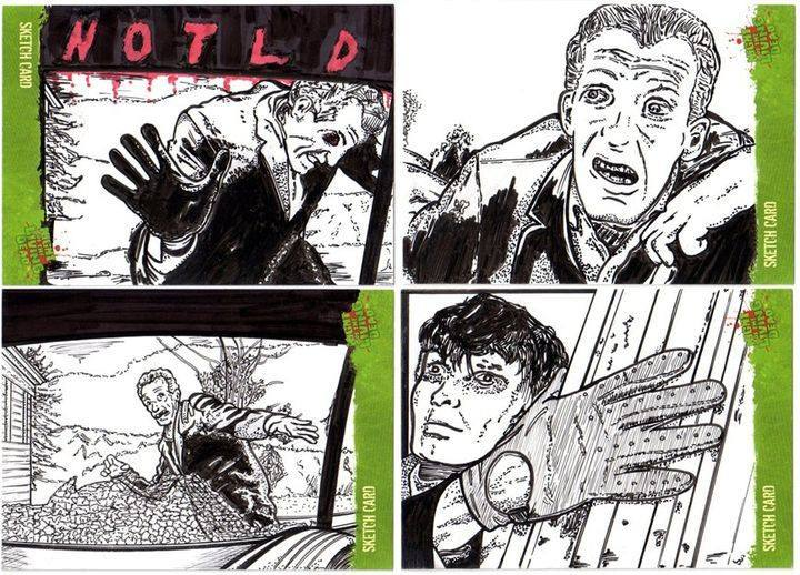 macandtrouble's tweet photo. Today, October 1 marks the anniversary of Night of the Living Dead - the horror/zombie film that set a new bar and forever changed the industry !
I worked on the card set for 1 publisher and to do art for a DVD release for another !
#notld #nightofthelivingdead #horror #zombies https://t.co/2FyM4pIpCJ