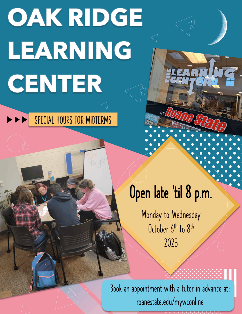 Roane State Learning Center tweet media