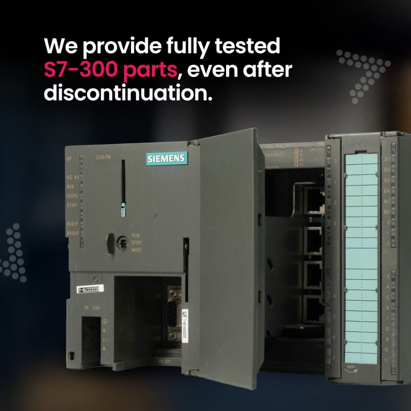 euautomation's tweet photo. From Oct 1, 2025, Siemens S7-300 &amp; ET200M hit discontinuation (P.M410).

✔ Inventory available
✔ Tested &amp; warrantied
✔ ISO 9001:2015 certified

Search Siemens parts 🔎 https://t.co/gsxhc9PNNn

#Siemens #S7300 #ET200M #SiemensParts