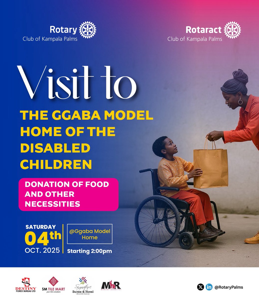 Rotary Club of Kampala Palms tweet media