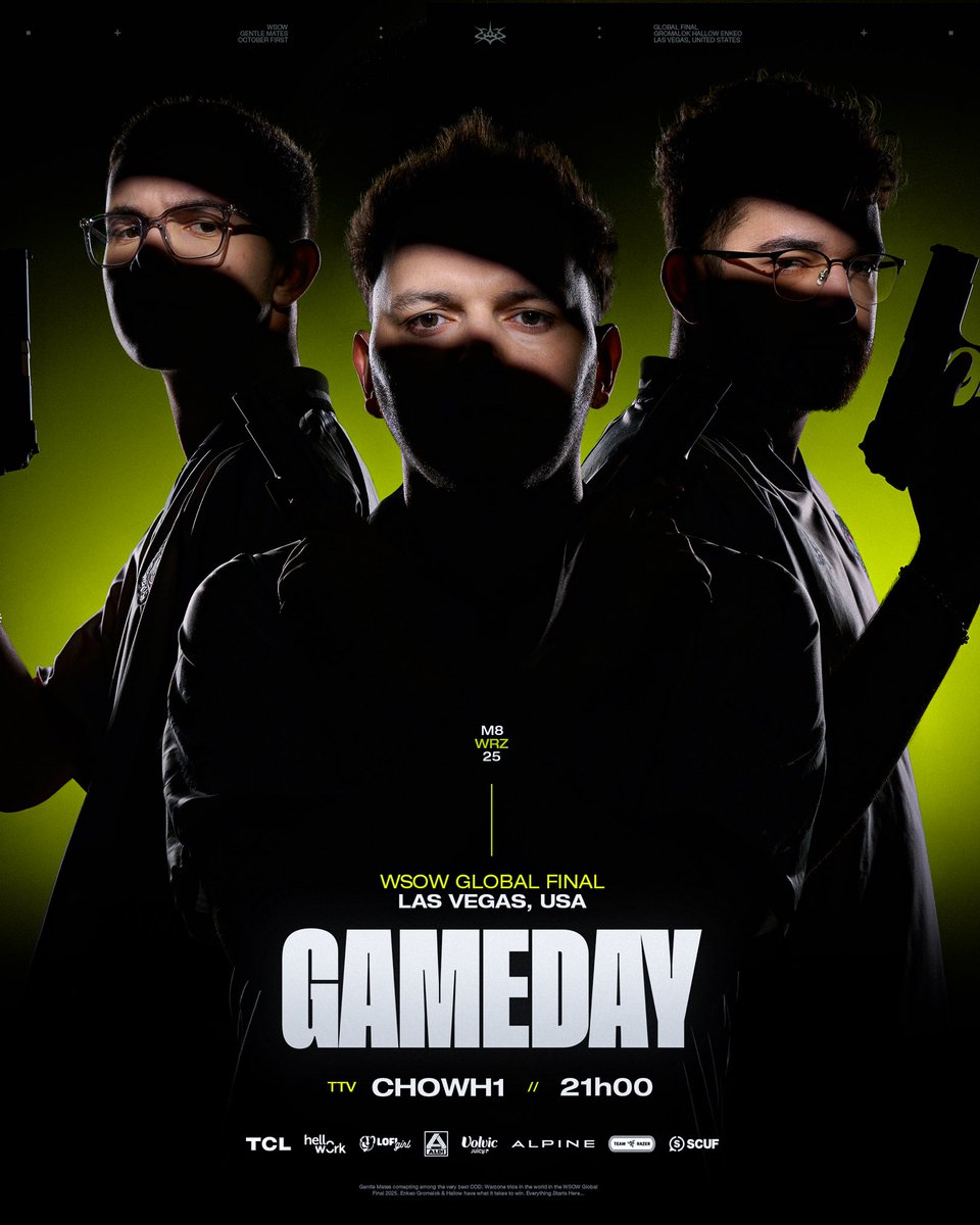 GLOBAL FINAL.
LAS VEGAS.
1.000.000$.

On a un titre de champions du monde à aller chercher ! #M8WIN

21h chez Chowh1