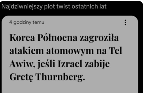 Dlaczego stworzyłem ten kurs? Otóż dlatego, że przyszło na żyć w czasach nie dość, że niestabilnych, to jeszcze cholernie nieprzewidywalnych. Kto by np. pomyślał o takim zwrocie akcji?

Zapisy na kurs tylko do jutra, zapraszam 👉 tinyurl.com/yjbsehb7