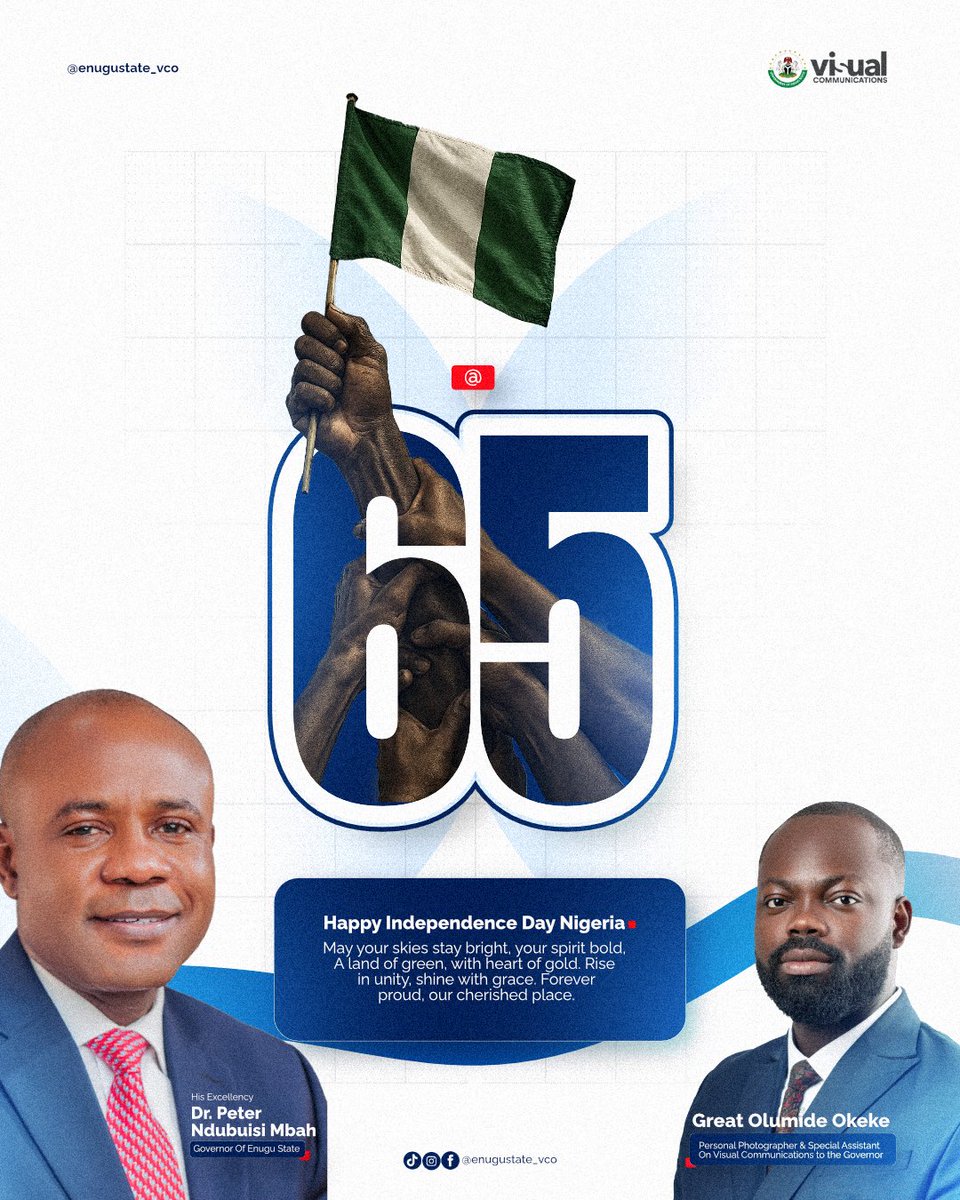gr8okeke's tweet photo. Happy Independence Day Nigeria.

Like it, it’s nice! https://t.co/J76EP3eXlA