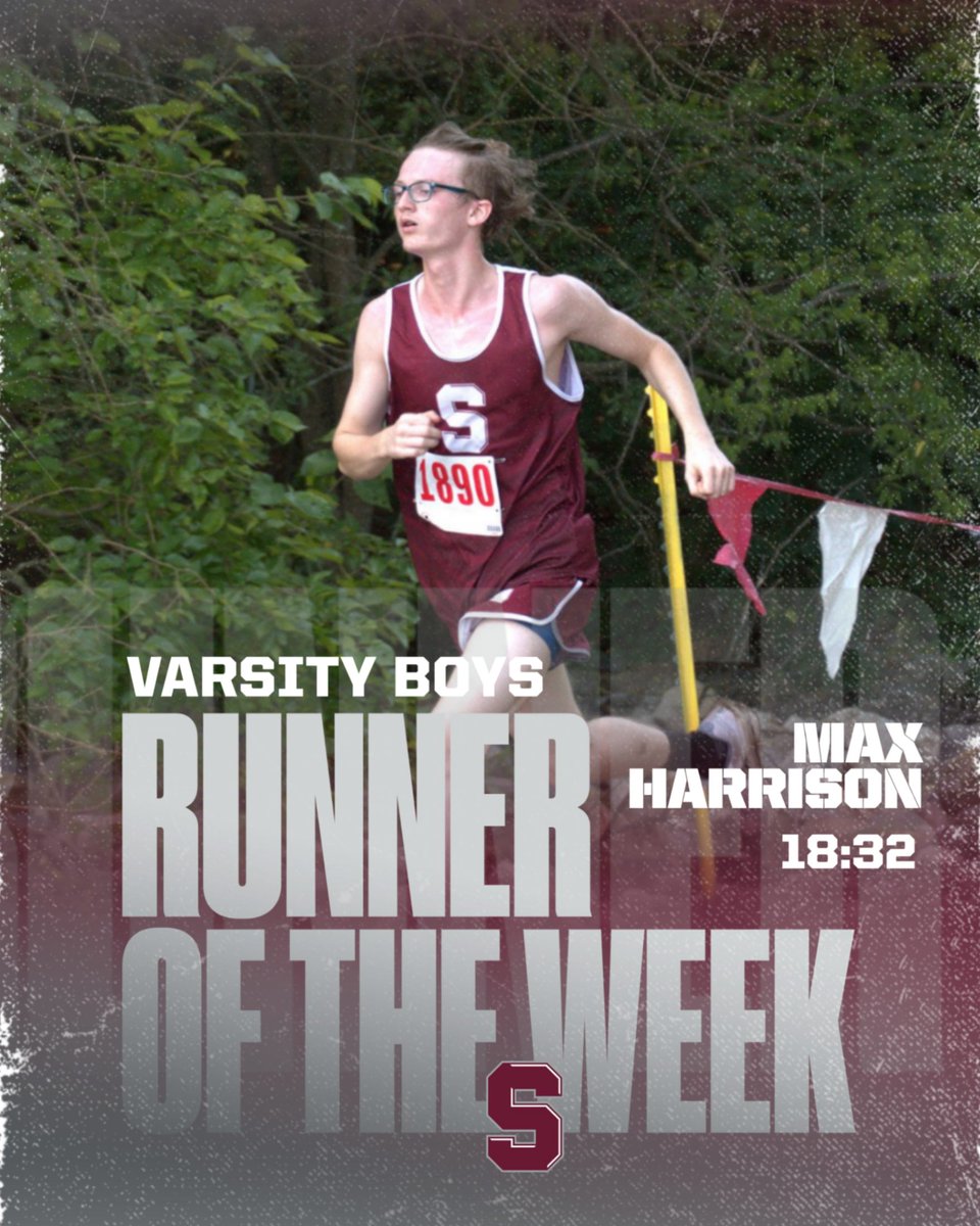 Good to see Max rounding back into form!  Great job leading out our Varsity Boys this week!  #HTL