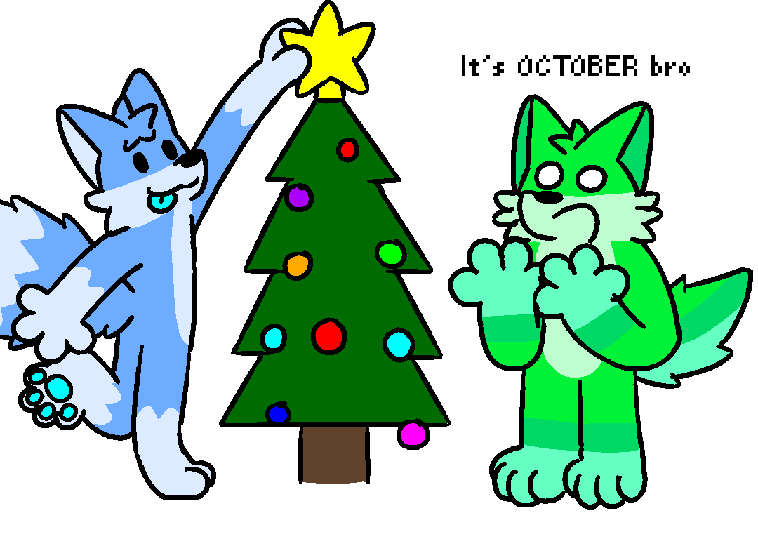 bluniowo's tweet photo. Me in october
(Not actually) https://t.co/pcQE3L5L8F