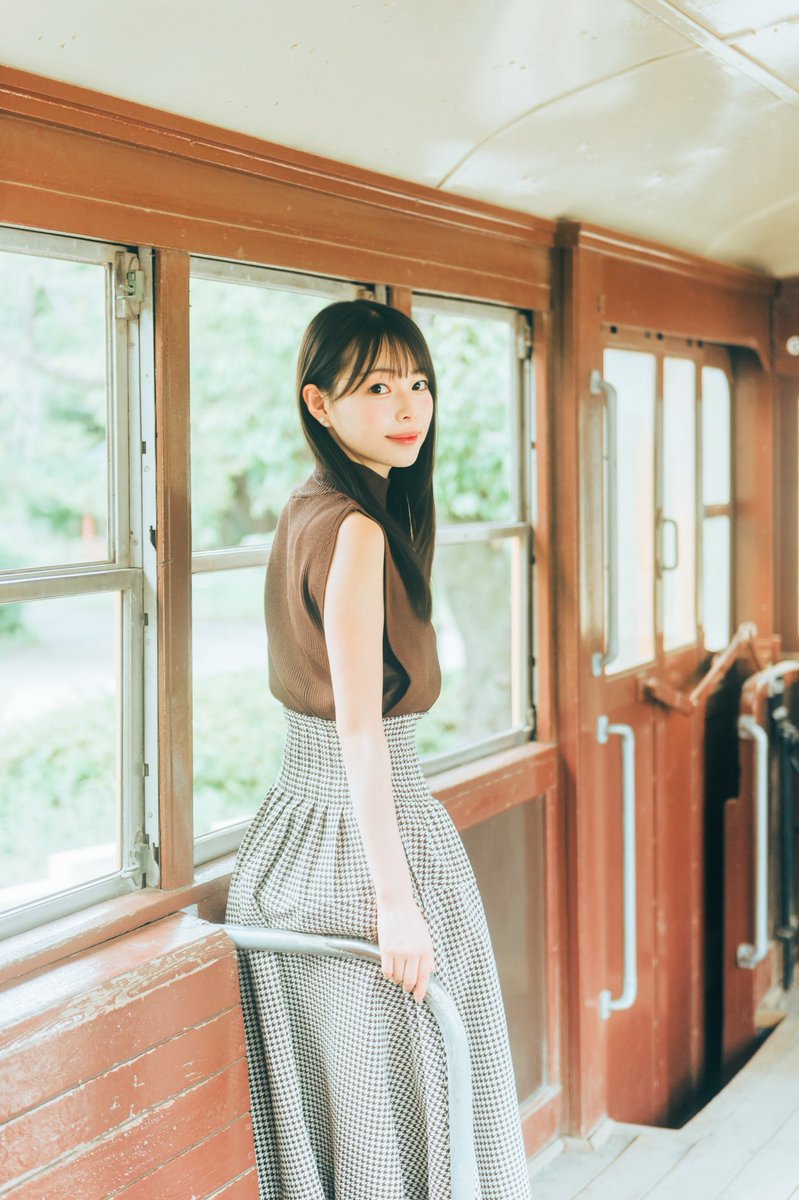 rikkyo25miss3's tweet image. 電車旅したいな~🤎🍀
最近本当に旅行に行きたい欲がありすぎて、ひたすら旅行vlogみてるんです✈️
日帰りでできる遠出もしたいなー！

#おすすめ #ミス立教