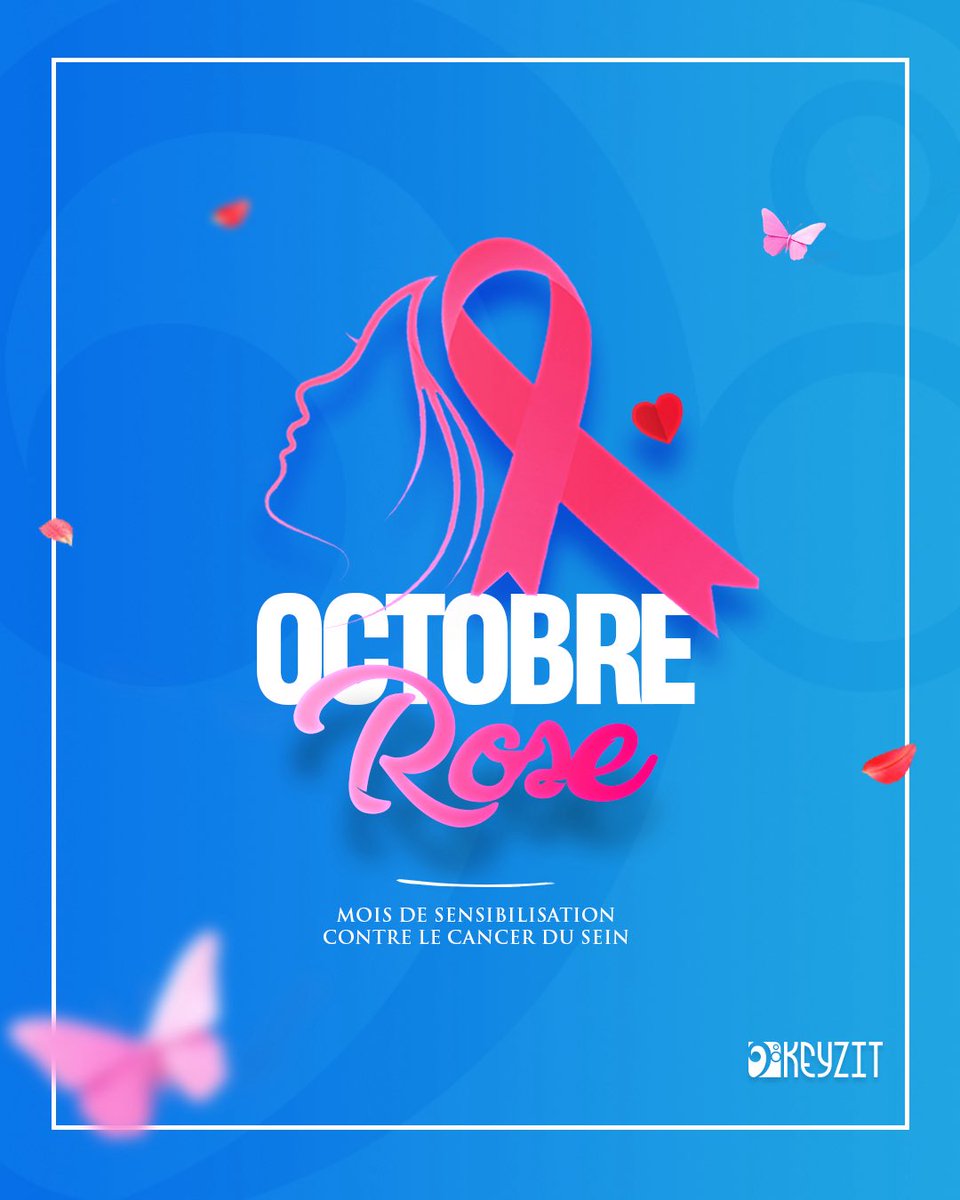 keyzit_mr's tweet photo. 🎗 𝐎𝐜𝐭𝐨𝐛𝐫𝐞 𝐑𝐨𝐬𝐞 𝟐𝟎𝟐𝟓
Ce mois, soutenons la lutte contre le cancer du sein.
Se sensibiliser, se dépister, se soutenir : ensemble, faisons la différence. 💗

#OctobreRose #CancerDuSein #Keyzit https://t.co/vM1NaLyfTX