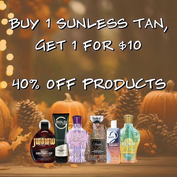 Motor_City_Tan's tweet image. FALL FEST STARTS NOW! 🍁 🍂 

This is your chance to stock up on sessions for the fall!

Come see us now through the 7th or purchase your packages through our online store motorcitytan.com/shop 

#MotorCityTan #RedLightTherapy #SunlessTan #SprayTan #UVTanning #LotionSale