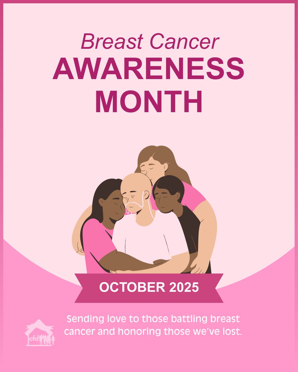 October is Breast Cancer Awareness Month! 🎀 We stand in solidarity with survivors and those battling breast cancer as we unite to spread hope and knowledge. Together, let’s raise awareness this October—because early detection saves lives. #BreastCancerAwarenessMonth #PinkOctober