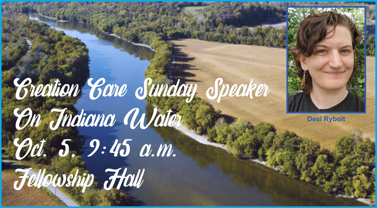 What are "forever chemicals?" Find out this Sunday morning on Creation Care Sunday!