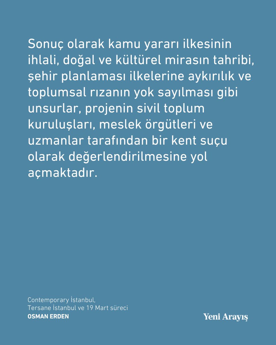 Yeni Arayış tweet media