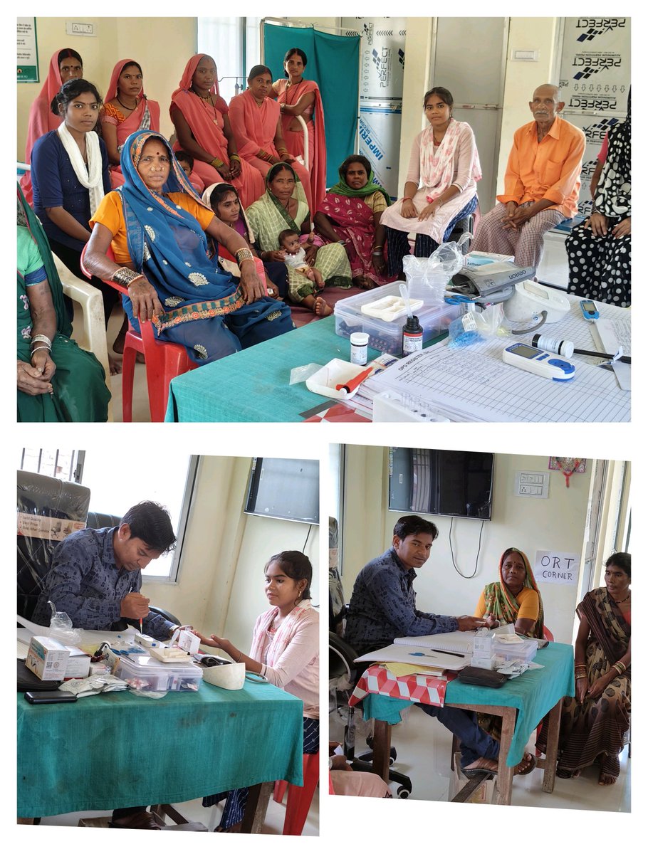 RmSahu4's tweet photo. स्वास्थ्य नारी शस्कत परिवार के तहत महिलाओं का स्वास्थ्य जांच करते हुए RHO @narendramodi @OPChoudhary_Ind @ShyamBihariBjp @News18MP https://t.co/vcCsCaJDeg