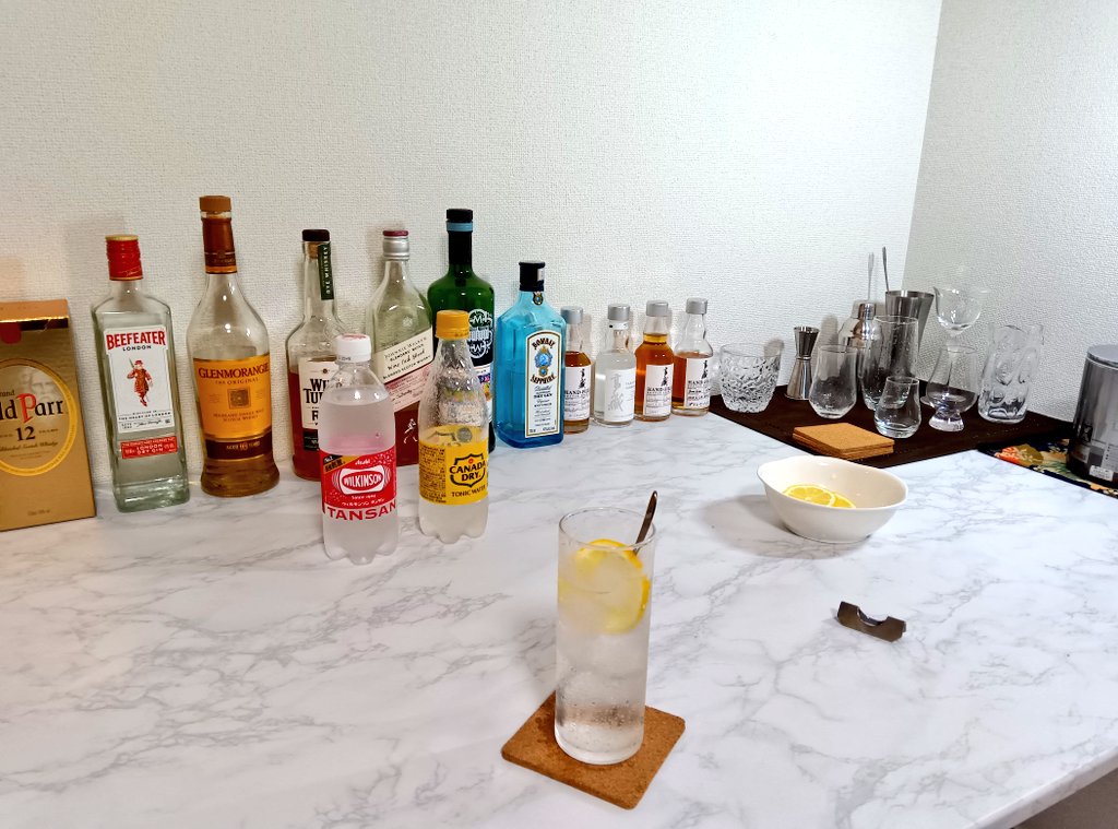 残業21時カットレモン
#料理とカクテル