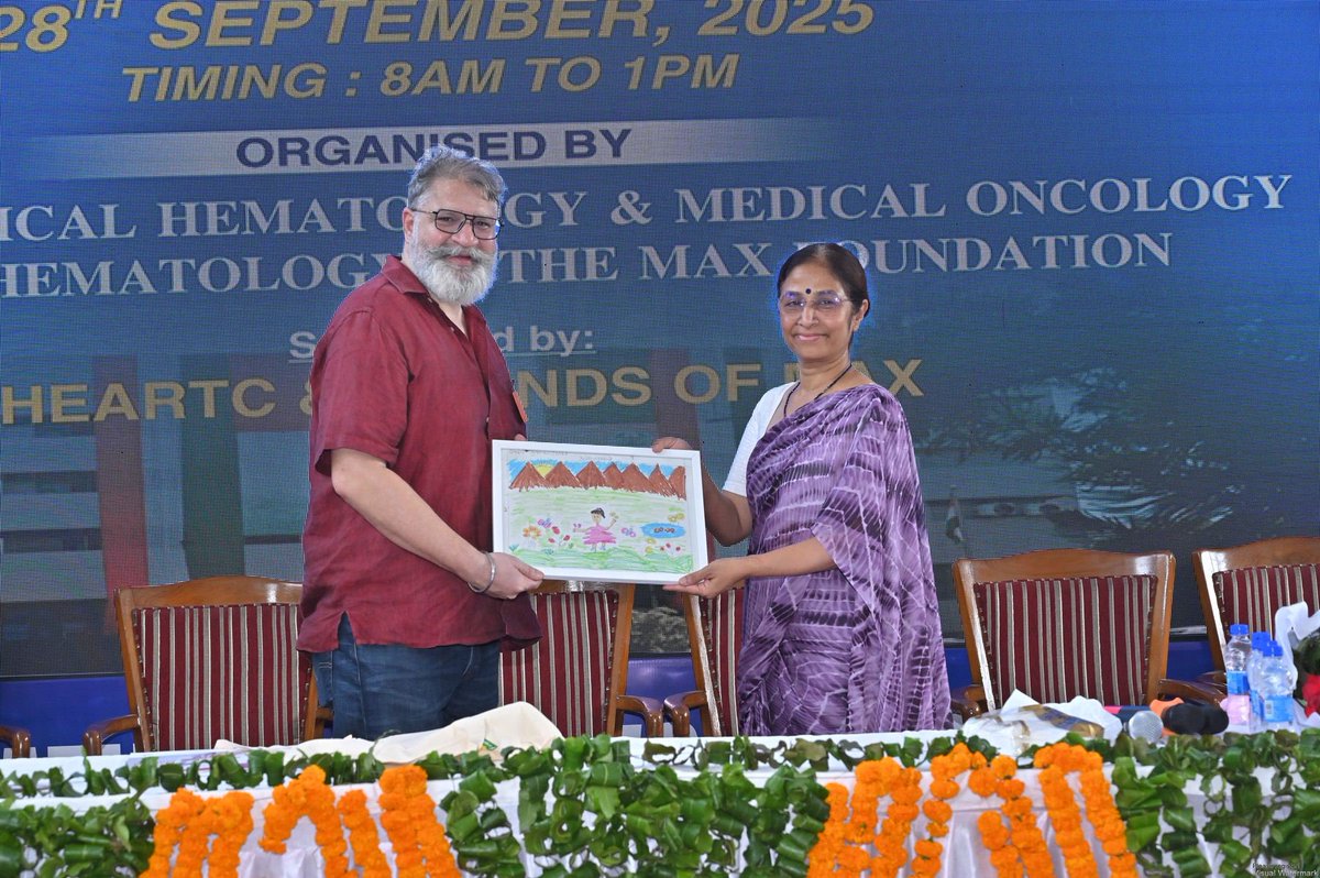 vijivenkatesh's tweet photo. To our physicians and our volunteers and the patients … and the families who by now are like our own.  And our physicians loved the art work we gifted them … all by their patients https://t.co/irG3eDKKcW