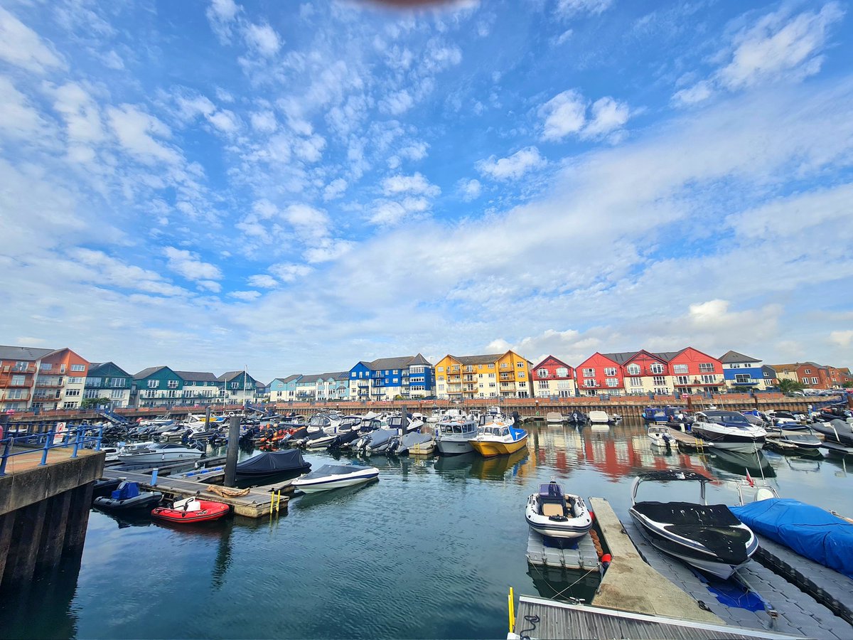 Strolling around Exmouth..