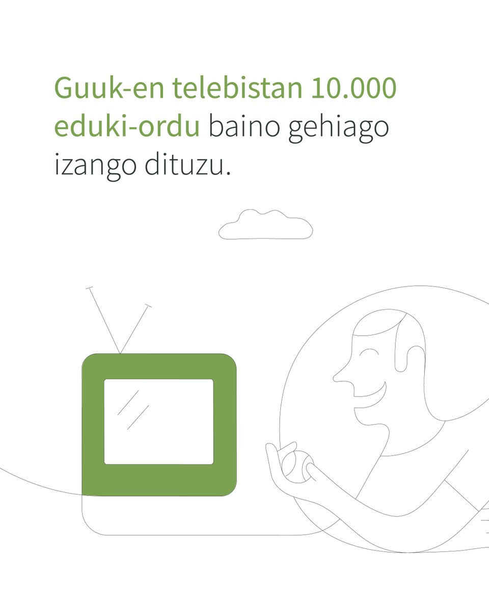 Eta ikusi telesailik onenak, filmak eta 110 kanal baino gehiago. 💚

👉 ow.ly/OSww50X4V4g