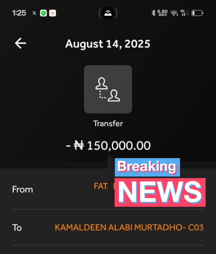 realHazeezat's tweet image. Patronize this guy at your own risk. He will use your money to sort out debts and not give you your work. We currently have 150k with him 

Receipt attached since August 14th and since then he has been ghosting and scoping us. Reached to him in the dm on my brother’s behalf and I…