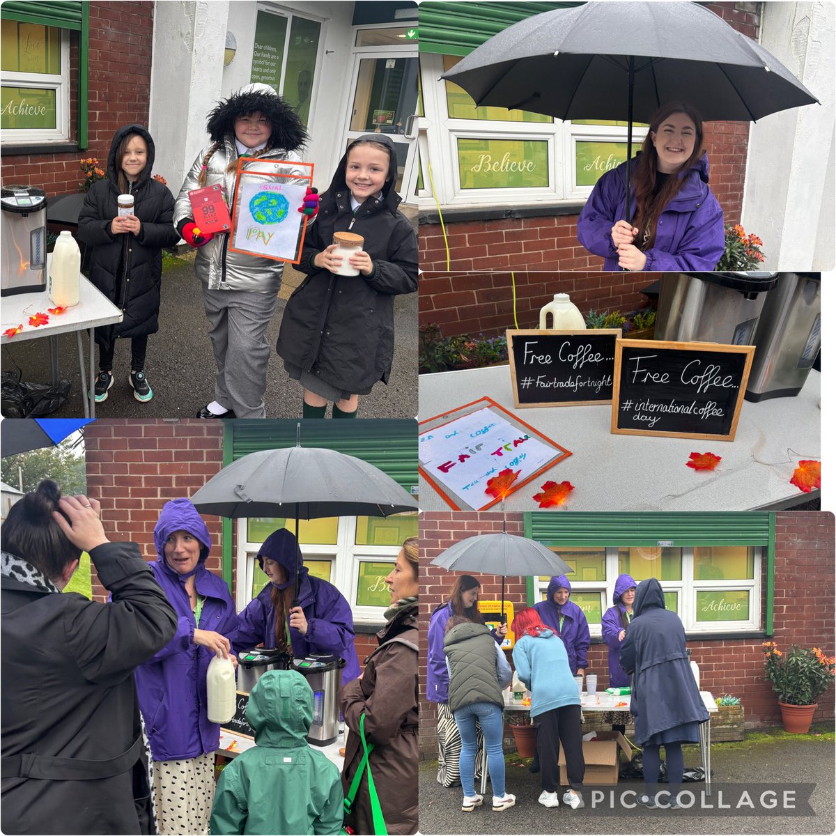 Mrs Daly (@daly_mrs_) on Twitter photo For #fairtradefortnight, our Laudato Si Ambassadors and staff welcomed parents with freshly brewed fair trade coffee and tea. Smiles all round, despite the rain <a href="/STOC_CAT/">St Teresa of Calcutta CAT</a> <a href="/StJosephStBede/">StJoseph StBede RCPS</a> <a href="/SJSBLaudatoSi/">SJSB Laudato Si’</a> #sjsbCLM For #fairtradefortnight, our Laudato Si Ambassadors and staff welcomed parents with freshly brewed fair trade coffee and tea. Smiles all round, despite the rain <a href="/STOC_CAT/">St Teresa of Calcutta CAT</a> <a href="/StJosephStBede/">StJoseph StBede RCPS</a> <a href="/SJSBLaudatoSi/">SJSB Laudato Si’</a> #sjsbCLM