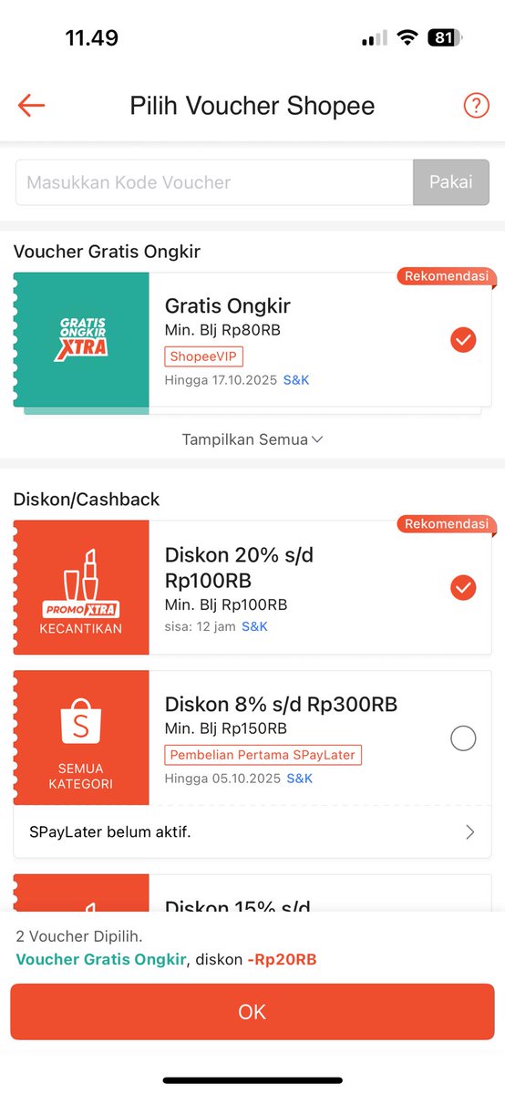 jangansedi's tweet photo. hai gais mumpung lagi awal bulan++++ shopee lagi ngadain event voc potongan 20% untuk semua produk jualan aku, hari ini aku mau jual barang barang murah lagi, selain skincare ada juga barang fashion dan charger ugreen lohh🥳
yuk kepoin di reply👇🏼👇🏼👇🏼 https://t.co/1JBlzlxriA