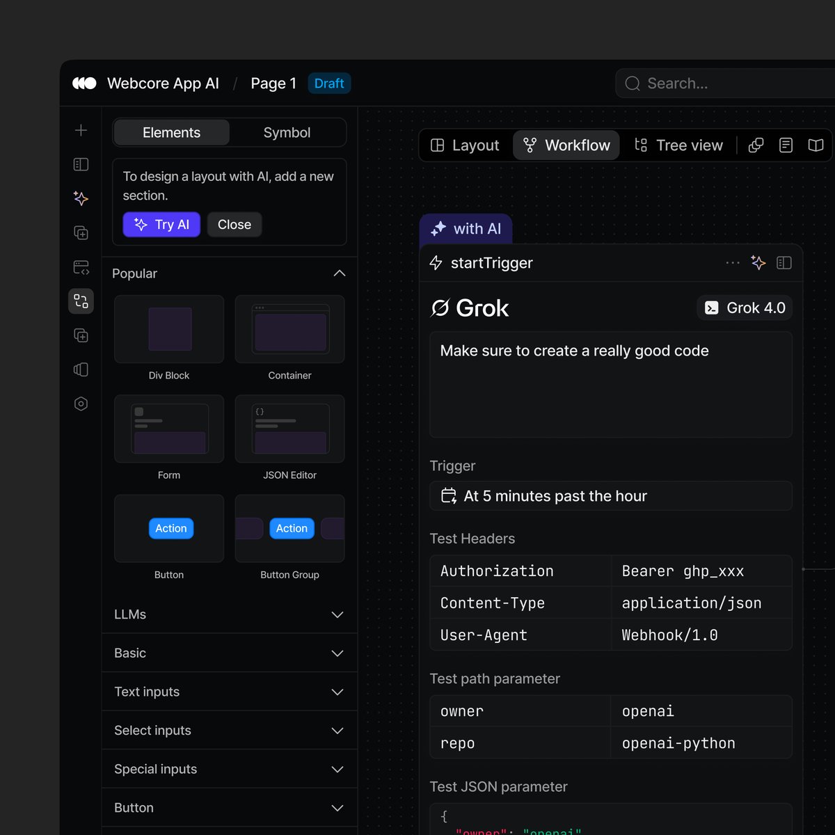 _heyrico's tweet image. very complex app design from client works 🧐