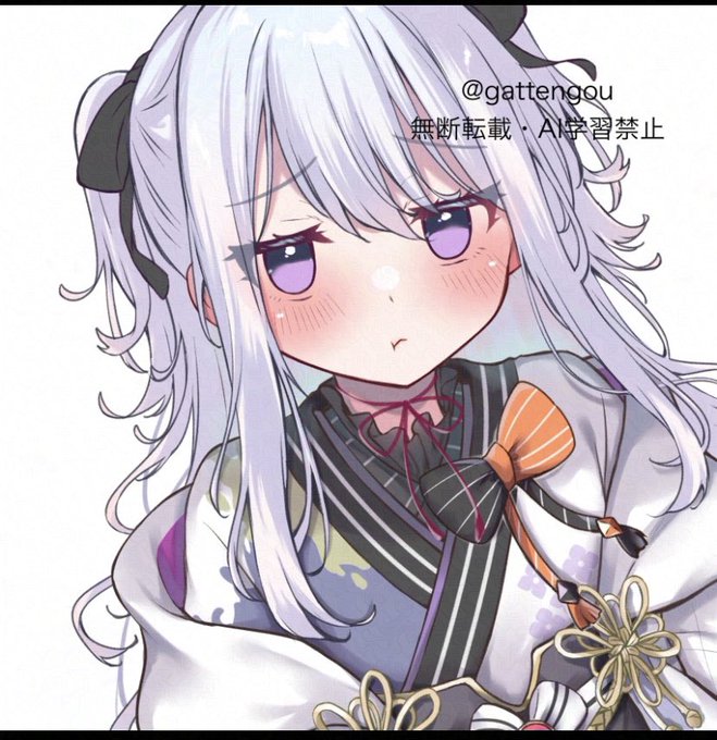 線画はきっちり派 