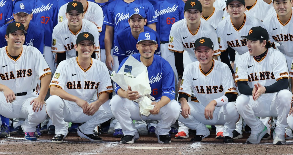 プロ野球】 今季限りで現役を引退する #中田翔 選手。シーズン最終戦 
