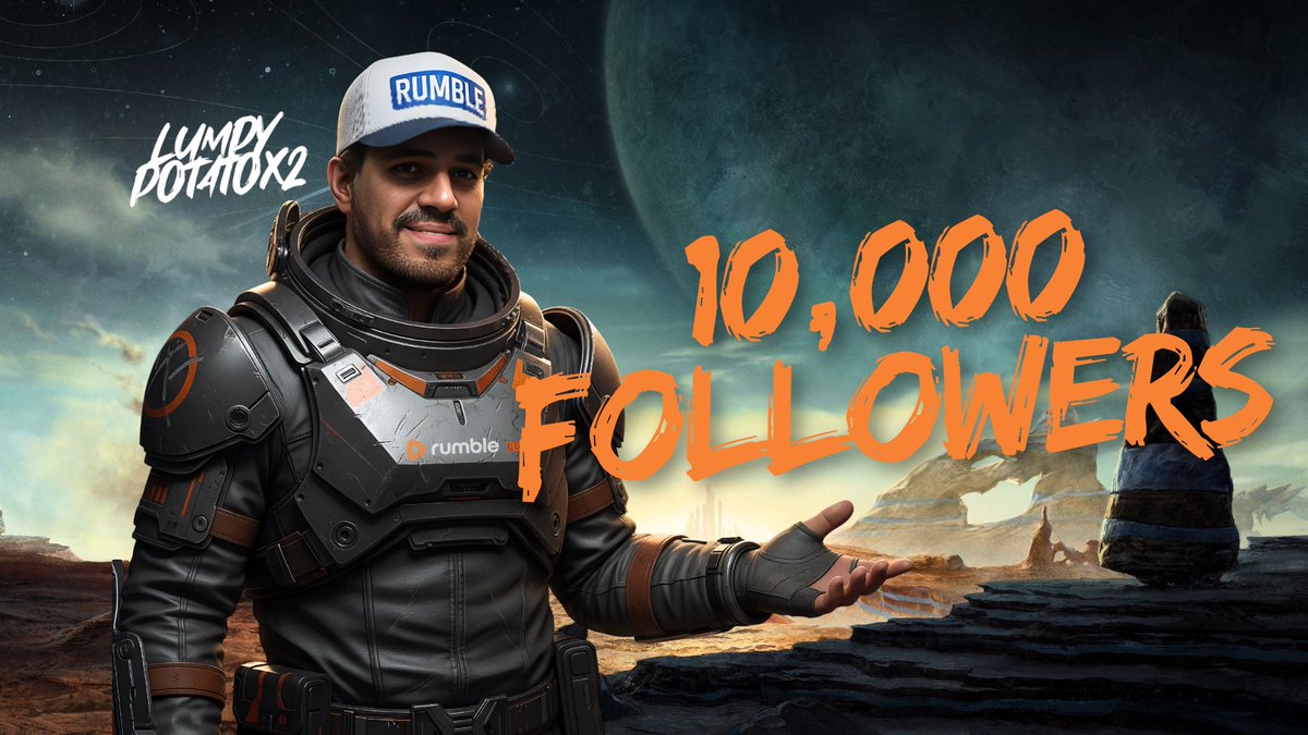 I’m back bitches. 

10,000 on <a href="/rumblevideo/">Rumble 🏴‍☠️</a> 🚀 

Thank you all for your support 💚