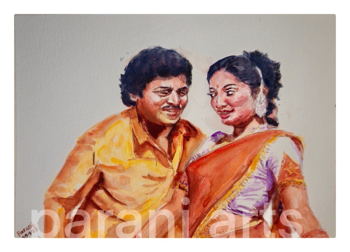 tparaval's tweet photo. 76. 🎵 🎸 இந்தமான் எந்தன் சொந்த மான்
பக்கம் வந்துதான் சிந்து பாடும்....🎵 🎸
#watercolour #watercolor #rajasongsinwatercolour #ராஜா #musicalframes #art #paraniarts #paraniarts25 #organicpainting https://t.co/vXFrkkx9hO