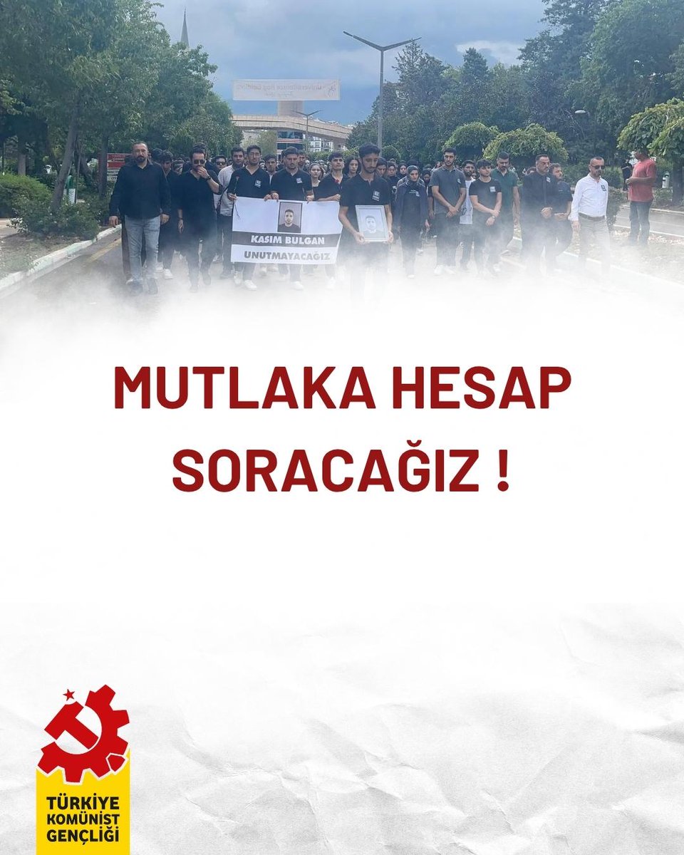 MUTLAKA HESAP SORACAĞIZ !

Bu düzen bir arkadaşımızı daha aramızdan aldı.

Korkut Ata Üniversitesinde öğrenim gören ve Osmaniye Cebelibereket KYK Erkek Öğrenci Yurdunda kalan sıra arkadaşımız Kasım Bulgan, 27 Eylül sabahı yurtta sıcak su olmadığı için soğuk suyla duş almak