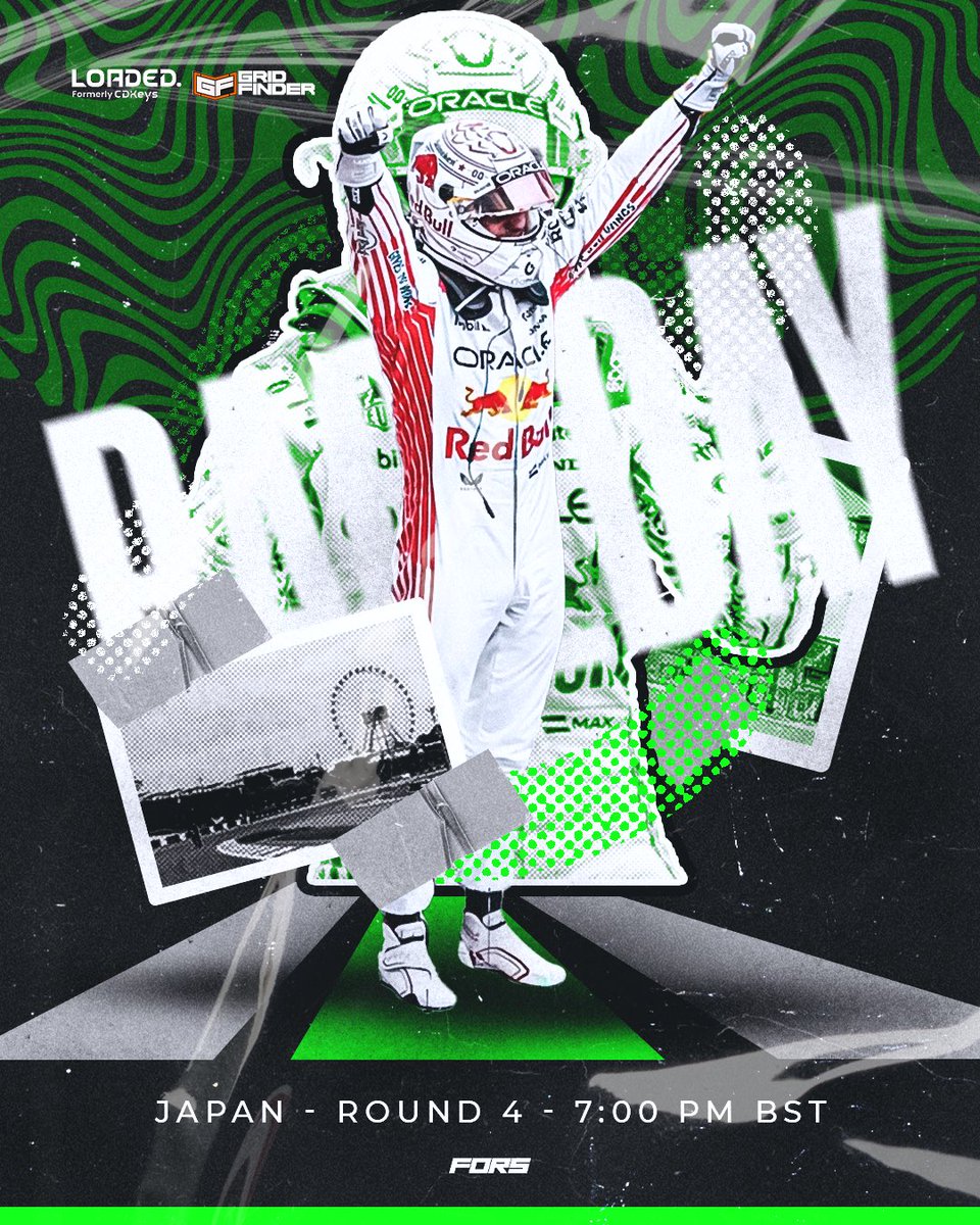 Raceday in FORS 🇯🇵 🏁 

<a href="/FVRCampeonato/">FVR Esports</a> look to continue to close the gap to <a href="/AMR_EsportsF1/">AMR Esports</a> while <a href="/AzuriEsports/">Team Azuri Esports</a> and <a href="/SierraEsports_/">Sierra Esports Team</a> have it all to play for in the battle for P3! 

Actions is live on our twitch at 7:00PM BST w/ <a href="/R1ch1eF1/">Nathan Richards</a> 💪🏼