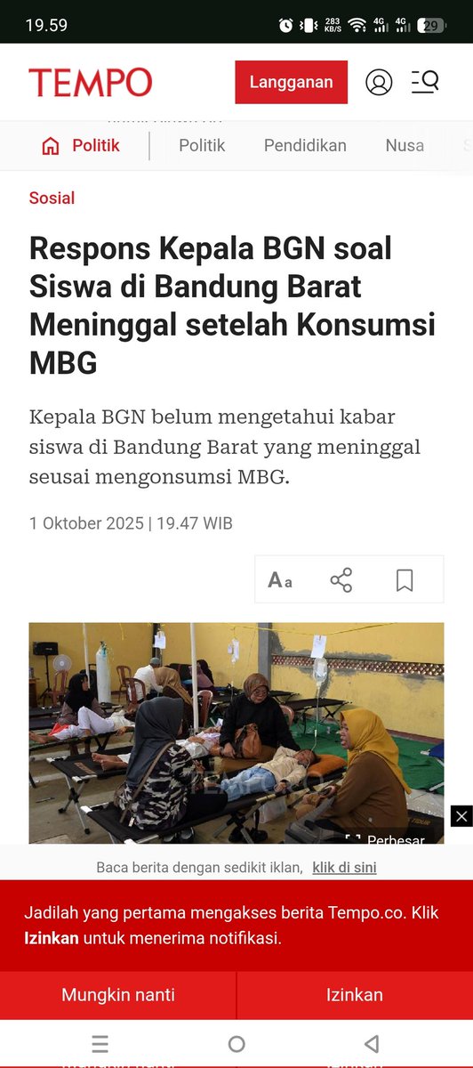Fhadi87's tweet photo. Pastinya bukan karena MBG dong, ga mungkin makanan bergizi bisa bikin keracunan dan kematian.😉 https://t.co/ikpXEUs7La