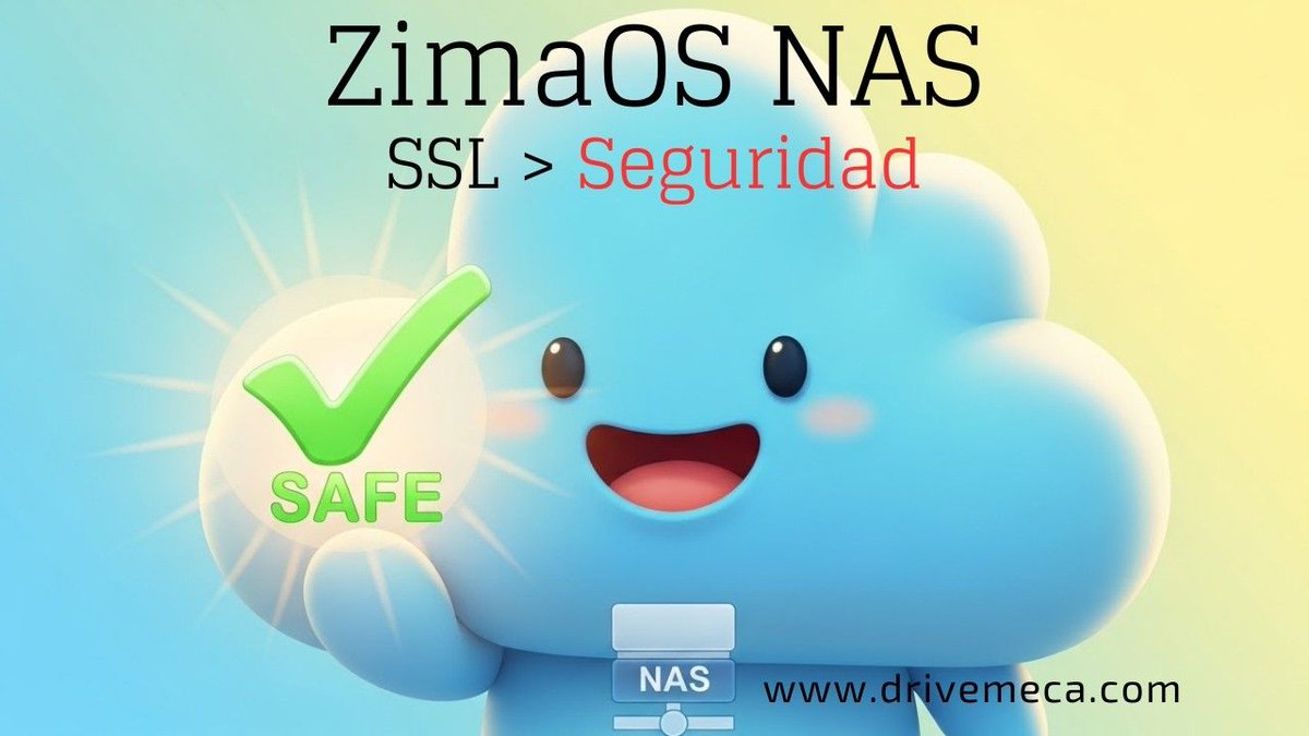drivemeca's tweet image. #ZimaOS #NAS con #SSL. Mayor seguridad buff.ly/GYccHfY #opensource