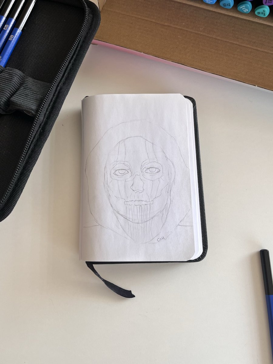 ChildOfHaniel's tweet image. First attempt at drawing Ghost, what do we think? #COD #CallofDuty #GhostCOD #SimonGhostRiley #CODFanart #Fanart (∗˃̶ ᵕ ˂̶∗)