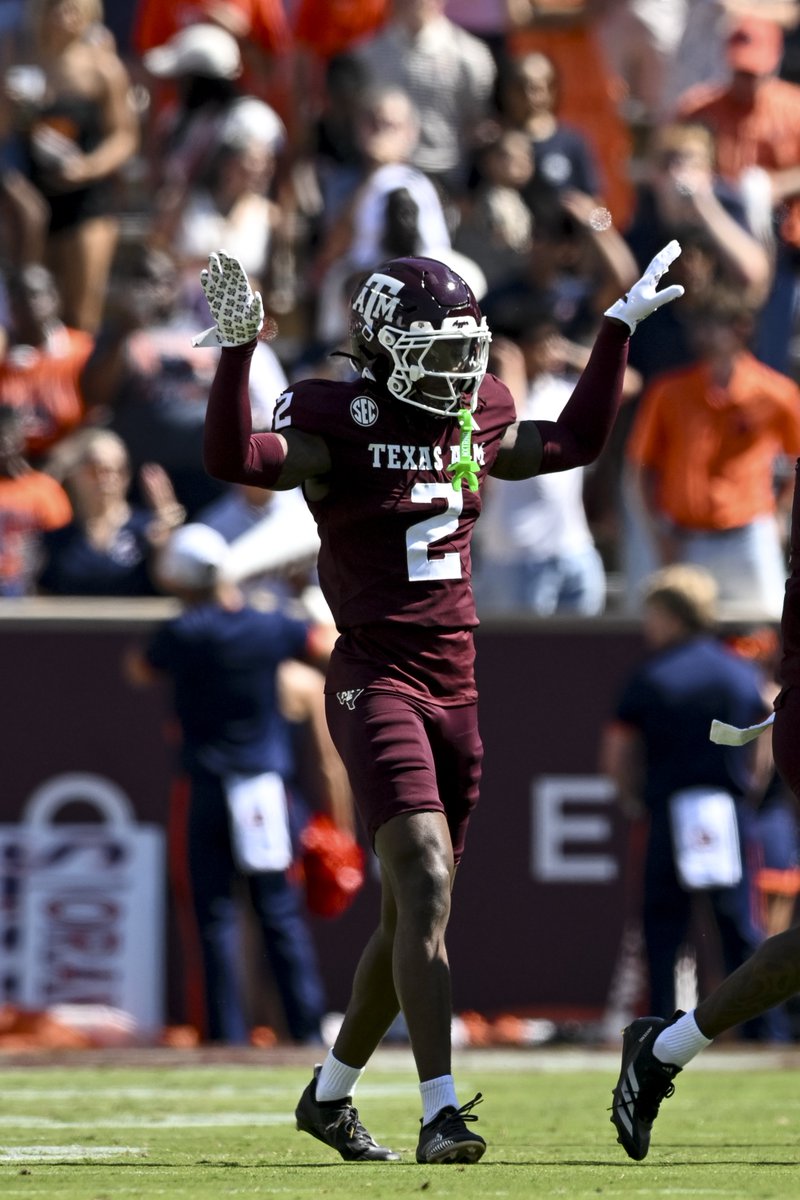 Texas A&amp;M CB Dezz Ricks this season:

Targets: 18
Receptions allowed: 7
Yards allowed per snap: 0.5
Forced incompletion %: 22.2%
QB rating when targeted: 49.8
PFSN CB Impact Grade: 87.6 (14th)

It's simple, don't throw on the <a href="/AggieFootball/">Texas A&M Football</a> CB

*target/coverage data via