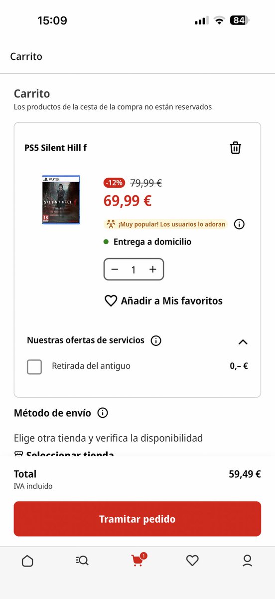 Lorest1211's tweet photo. @thrashvokk 59€ ahora mismo en el MM

Pero si de Amazon Japón pones 65€ a Amazon España pones 68€ 3€ de diferencia https://t.co/xdhEwUnKVE