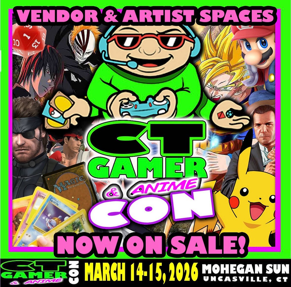 CTGamerCON at Mohegan Sun tweet media