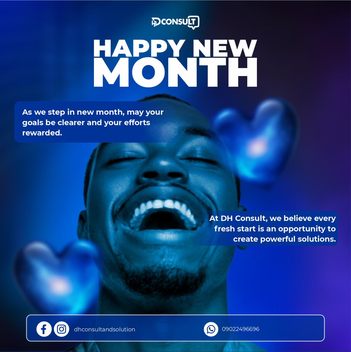 dhconsults's tweet photo. Reboot
Refresh
Restart
Here’s to another new month 

Happy new month 

#dhconsult #tech #newmonth #buildwithDH  #newmonthnewgoals💫 #ɴᴇᴡᴍᴏɴᴛʜɴᴇᴡɢᴏᴀʟs💫 https://t.co/dHOIMI8Qce