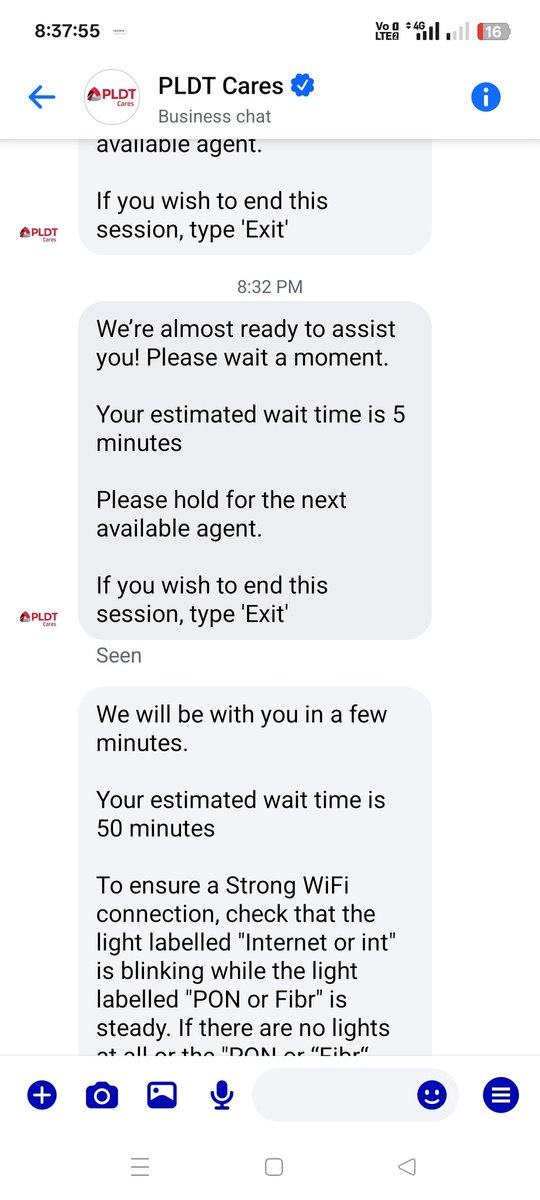 eilasorjoaquin's tweet photo. One week without internet.

Gaano kahirao kang mahalin @PLDTHome  @PLDT_Cares  
5 minutes na lang from https://t.co/cjjPHNCHfx