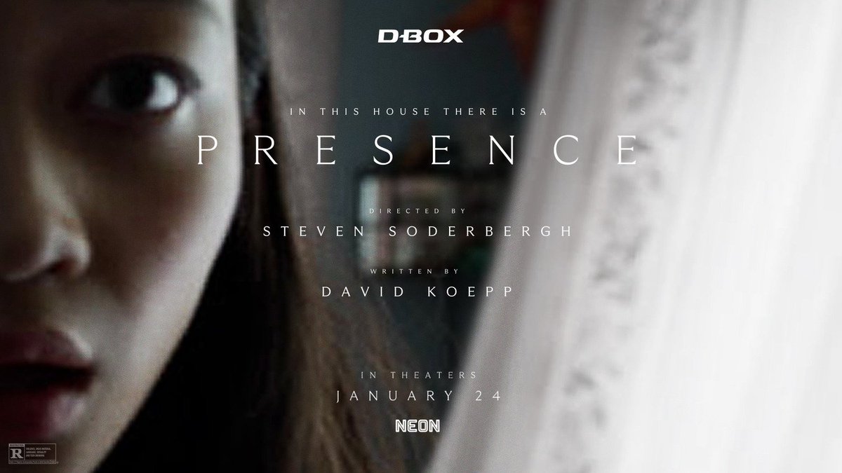 CinemaRareIN's tweet image. A family becomes convinced they are not alone after moving into their new home in the suburbs.

#Presence (2024) by #StevenSoderbergh, now streaming on @lionsgateplayIN.