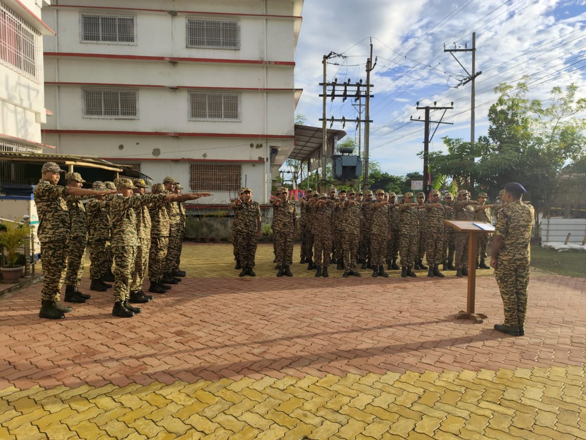 Today Durga  Mahanavami was celebrated at the Hqr location  . Second-in-Command, Shri Arvind Kumar choubey , performed a havan and ritually worshipped small girls. 

E/147bn Celebrated National Voluntary Blood Donation Day On 1st Oct 2025 And All Personal Take Pledge .