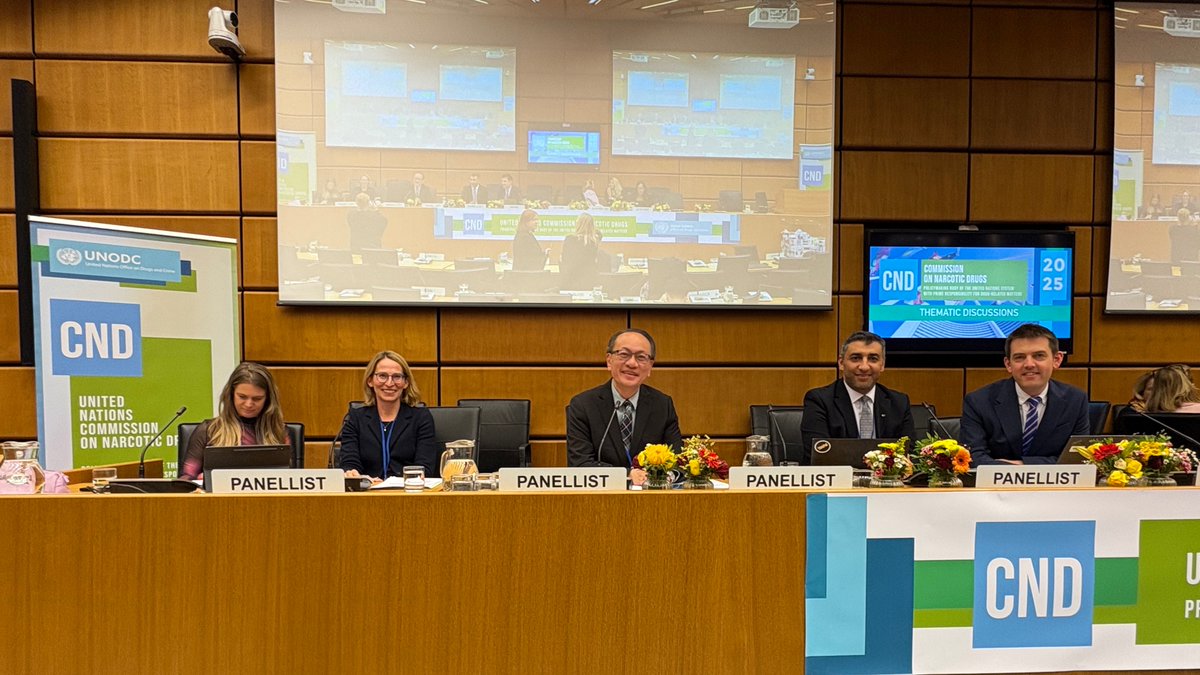 UN Commission on Narcotic Drugs tweet media