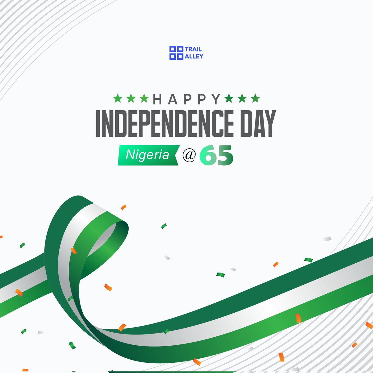 trailalley's tweet image. Happy Independence Day, Trailblazers! 🇳🇬

Nigeria is 65 years old today, and we celebrate not only our beloved nation 💚🤍💚 but also ourselves as Nigerians, for our hard work , unity , and contribution to this blessed land .

#TrailAlley
#LearnTechInBenin
#TrailAlleyAcademy