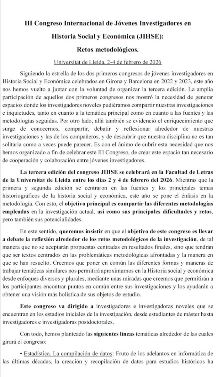 Congrés JIHSE tweet media