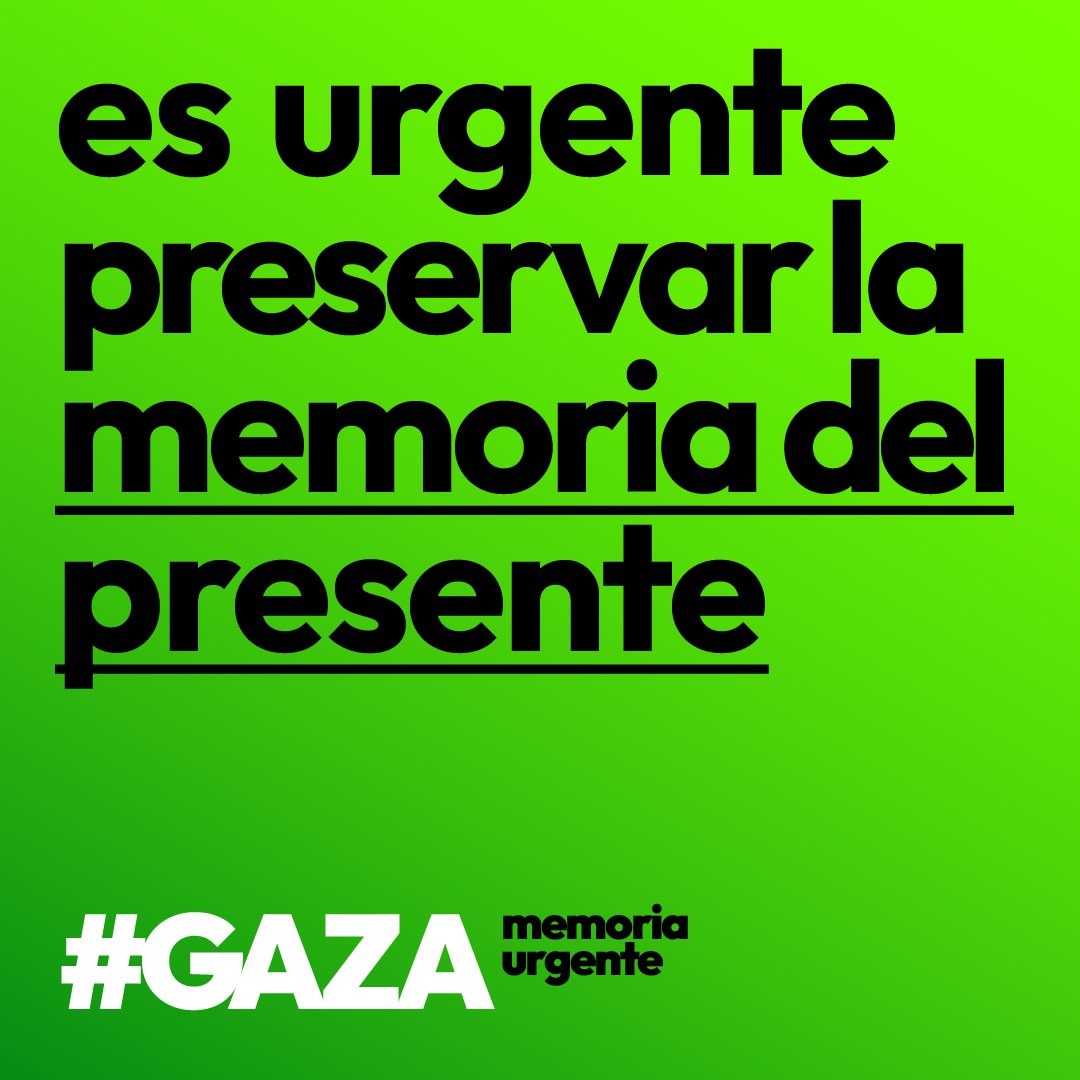 Planteamos la urgencia de preservar la memoria, para sustentar la verdad y defender la justicia.
<a href="/UNHumanRights/">UN Human Rights</a> <a href="/UN_SPExperts/">UN Special Procedures</a>: sin memoria en tiempo real no habrá justicia ni condiciones de no repetición.