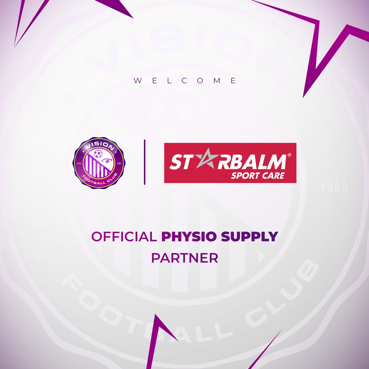 vfootballclub's tweet photo. 🆕 𝐕𝐈𝐒𝐈𝐎𝐍 𝐅𝐂 🤝 𝐒𝐓𝐀𝐑𝐁𝐀𝐋𝐌
We are delighted to announce STARBALM as our 𝙊𝙛𝙛𝙞𝙘𝙞𝙖𝙡 𝙋𝙝𝙮𝙨𝙞𝙤 𝙎𝙪𝙥𝙥𝙡𝙮 𝙋𝙖𝙧𝙩𝙣𝙚𝙧 for the 2025-26 season!
Welcome to the Eewo family, STARBALM.
#VFC #Starbalm #newpartnership https://t.co/diElpxJYWY