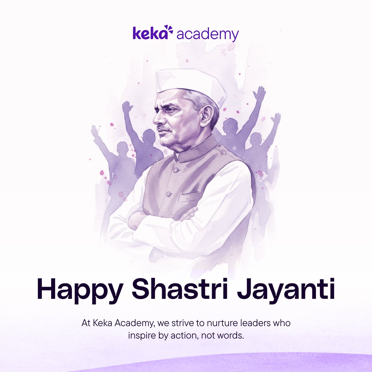 Celebrating the Birth Anniversaries of Gandhi and Lal Bahadur Shastri!✨

Let their timeless lessons of truth, simplicity, and service guide every learner on their journey to becoming thoughtful HR leaders.

#HRLearning #LeadershipLessons #KekaAcademy #FutureHRLeaders