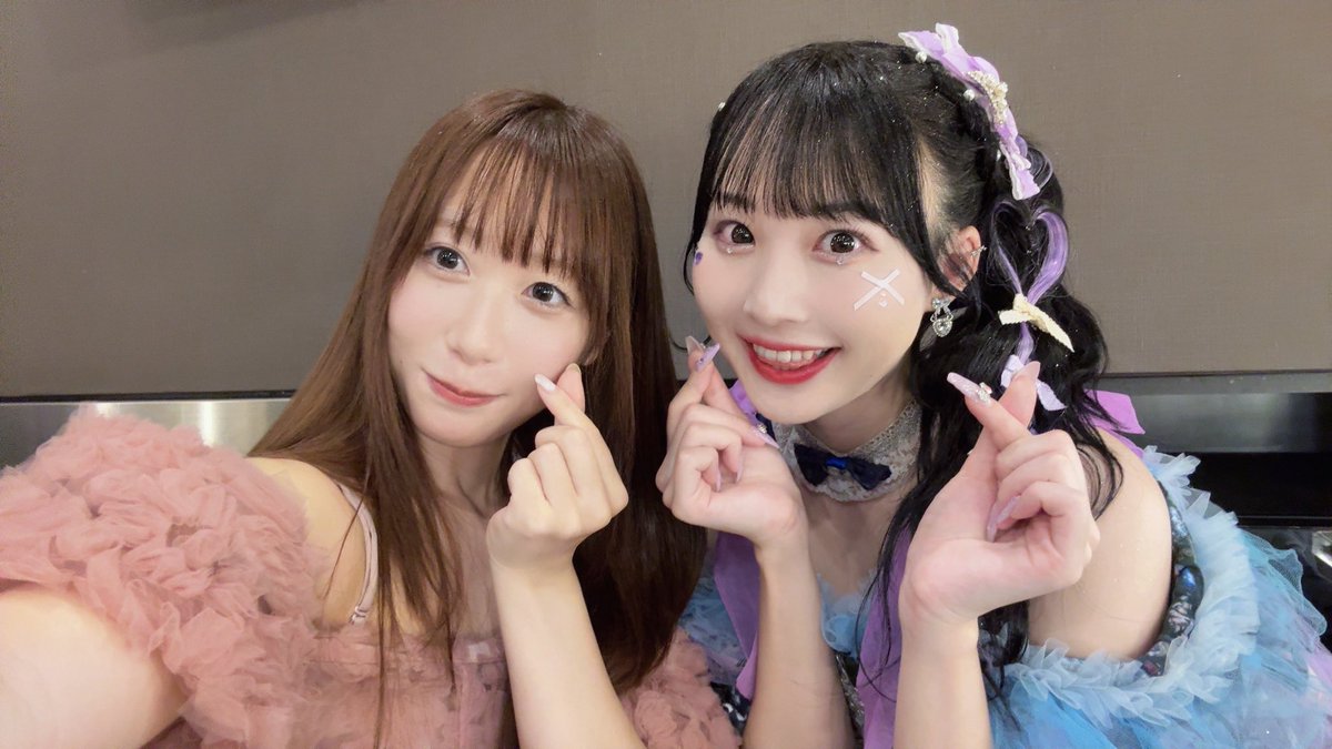 34_mysayn's tweet photo. オーディションで仲良くなったるかちゃんの
ワンマンライブにおじゃましてきました🎀

久しぶりになっちゃったけど
会っただけで色々蘇ってきた（ ｉ _ ｉ ）

るかちゃんのパフォーマンスらぶだな〜
キラキラなワンマンでした！改めておめでとう🥺💗

#むらさきのるかちゃん 
#超無限大SuperYell https://t.co/fRvQ30Y6h5