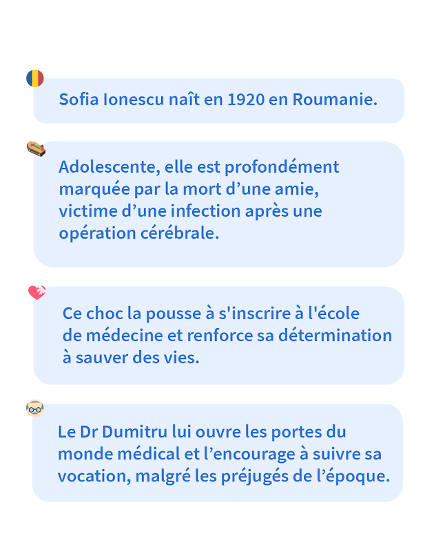 NumWorksFR's tweet photo. Connaissez-vous Sofia Ionescu ? Découvrez son histoire aujourd'hui ✨
#histoire #science #sofia #ionescu #medecine https://t.co/FtJ4AQ7p4t