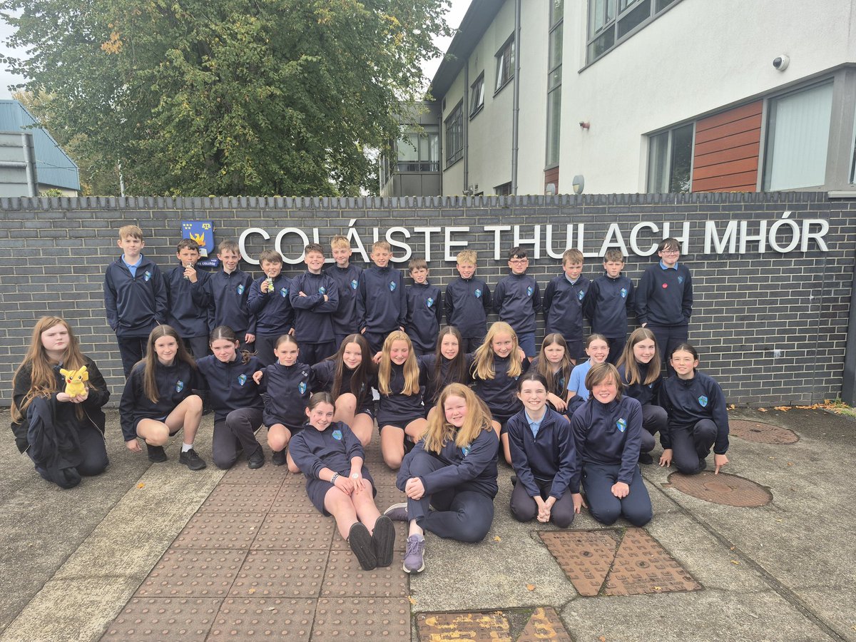 6th class had a very enjoyable day out at Tullamore College open day yesterday!