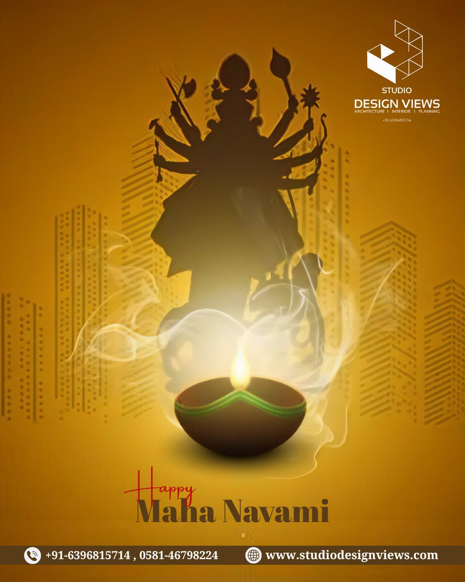 ViewsStudio's tweet image. The excitement peaks as we mark the ninth day of Navratri! It&apos;s a day of grand celebration, marking the final moments before Dussehra&apos;s triumph. Let&apos;s cherish the blessings and keep the festive spirit alive in our hearts. Happy Maha Navami! #Navami #Blessings #festival